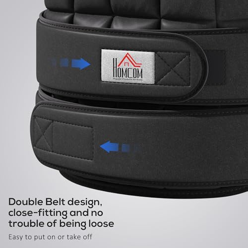 HOMCOM 10/15/20kg Weighted Vest, Adjustable Running Weight Vest with 38 Weight Bags for Men or Women Cardio Exercise - Image 6