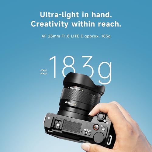 Objectif 7Artisans AF25mm F1.8 Grande Ouverture et Reconnaissance
