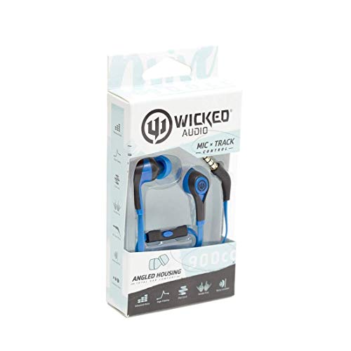 Wicked Audio Drive 900Cc Earbuds With Enhanced Bass, (Blue) #TOP2