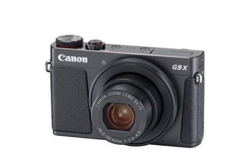 Image of Canon PowerShot G9 X Mark II Compact Digital Camera w / 1 Inch Sensor and 3inch LCD - Wi-Fi, NFC, & Bluetooth Enabled (Black)