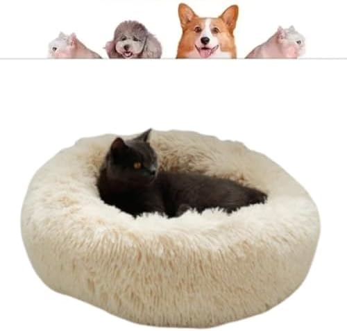 CAMA PET DONUT NUVEM PELUCIA P REDONDA CAMINHA PELUCIADA NINHO CA...