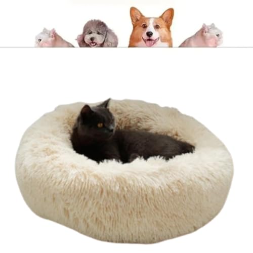CAMA PET DONUT NUVEM PELUCIA P REDONDA CAMINHA PELUCIADA NINHO CASINHA CASA COLCHONETE Cachorros E G