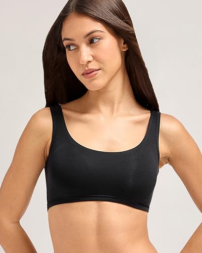 Image of URBAN ADVENTURE Cotton Full Coverage Everyday Beginner Bra for Women & Girls | Non-Wired, Non-Padded | Soft & Breathable Comfort