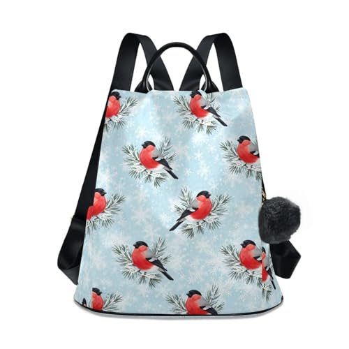 Sac à dos d'hiver pour femme avec plusieurs poches antivol 17l