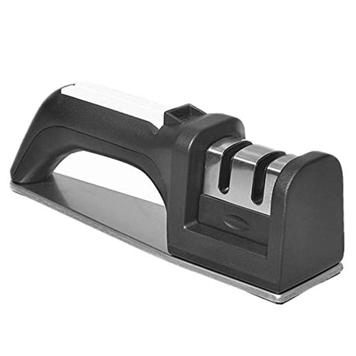 LSX Artefacto de Afilado, Afilador de Cuchillos de ángulo rápido para el hogar, Artefacto de Cuchillo de pulir multifunción, Palillo de Piedra de afilar, Gadget de Cocina Antideslizante
