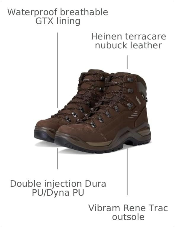 Image of LOWA Men's Renegade EVO GTX Mid Hiking Boot