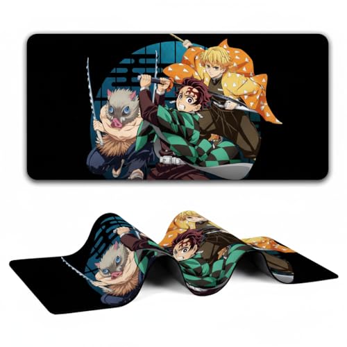 Image of Extra Large Non-Slip Gaming Mouse Pad (23x11.5 in) - Extended Desktop Mat for Computer Keyboard and Mouse (18-KEYPAD)