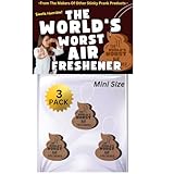 3 Pack - World's Worst Air Fresheners - Stinky Prank - Gag Gifts -Novelty - Smells Horrible - Funny Prank - Practical Joke Gag Gift Gross Smelling