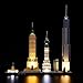 YEABRICKS LED Light for Lego-21028 Architecture New York City Building Blocks Model (Lego Set NOT Included)