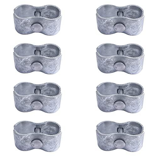 AIPOR Chain Link Fence Panel Clamps ~ Dog Kennel Clamps: for 1-3/8