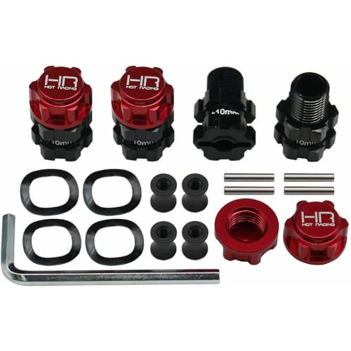 Hot Racing GRR117XT02 Aluminum Heavy Duty 17mm Hex Hubs 10mm Offset Arrma Gorgon