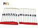 Produktbild POPESQ® 20 Stk. x 1N4007 (1N4001, 1N4002, 1N4003, 1N4004, 1N4005, 1N4006) Diode / 20 pcs. x 1N4007 (1N4001, 1N4002, 1N4003, 1N4004, 1N4005, 1N4006) Diode #A2327