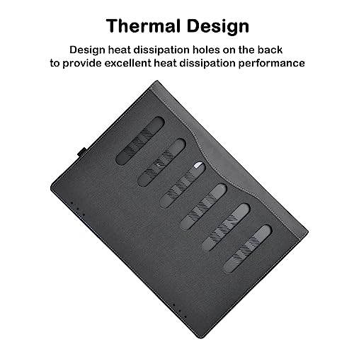 Funda para portátil 15.6" HP Victus Gaming piel PU gris oscuro miniatura 3