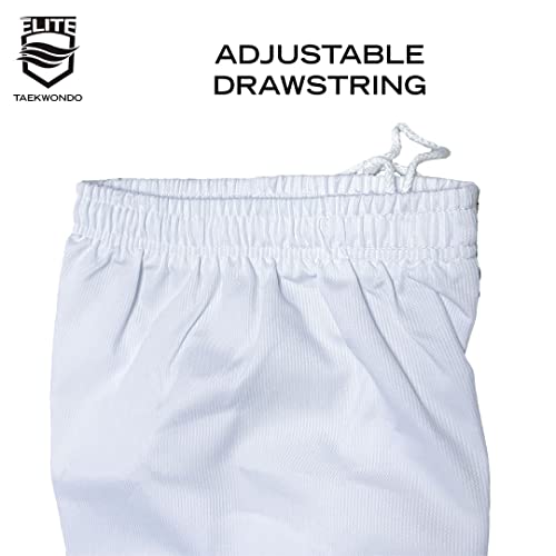 Elite Taekwondo Elite - Classic White Collar Taekwondo Uniform thumb #3