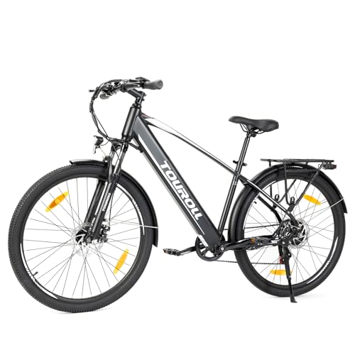 Touroll Bicicleta Eléctrica, J1 J1 St, Autonomía De 100 A 50 Km, Motor 36v 45 Nm, 15.6ah Batería Desmontable, Bici Electrica Equipada Con Un Amortiguador Delantero J1 Touroll Bicicleta Eléctrica, J1 J1 St, Autonomía De 100 A 50 Km, Motor 36v 45 Nm, 15.6ah Batería Desmontable, Bici Electrica Equipada Con Un Amortiguador Delantero J1
