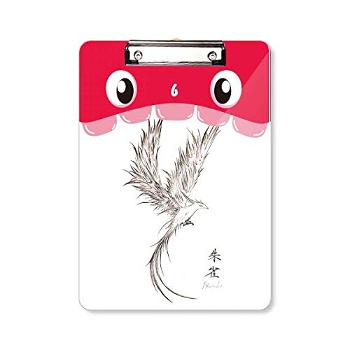 Porte-bloc pour peinture Rosefinch motif oiseau finition soignée et support rigide A4