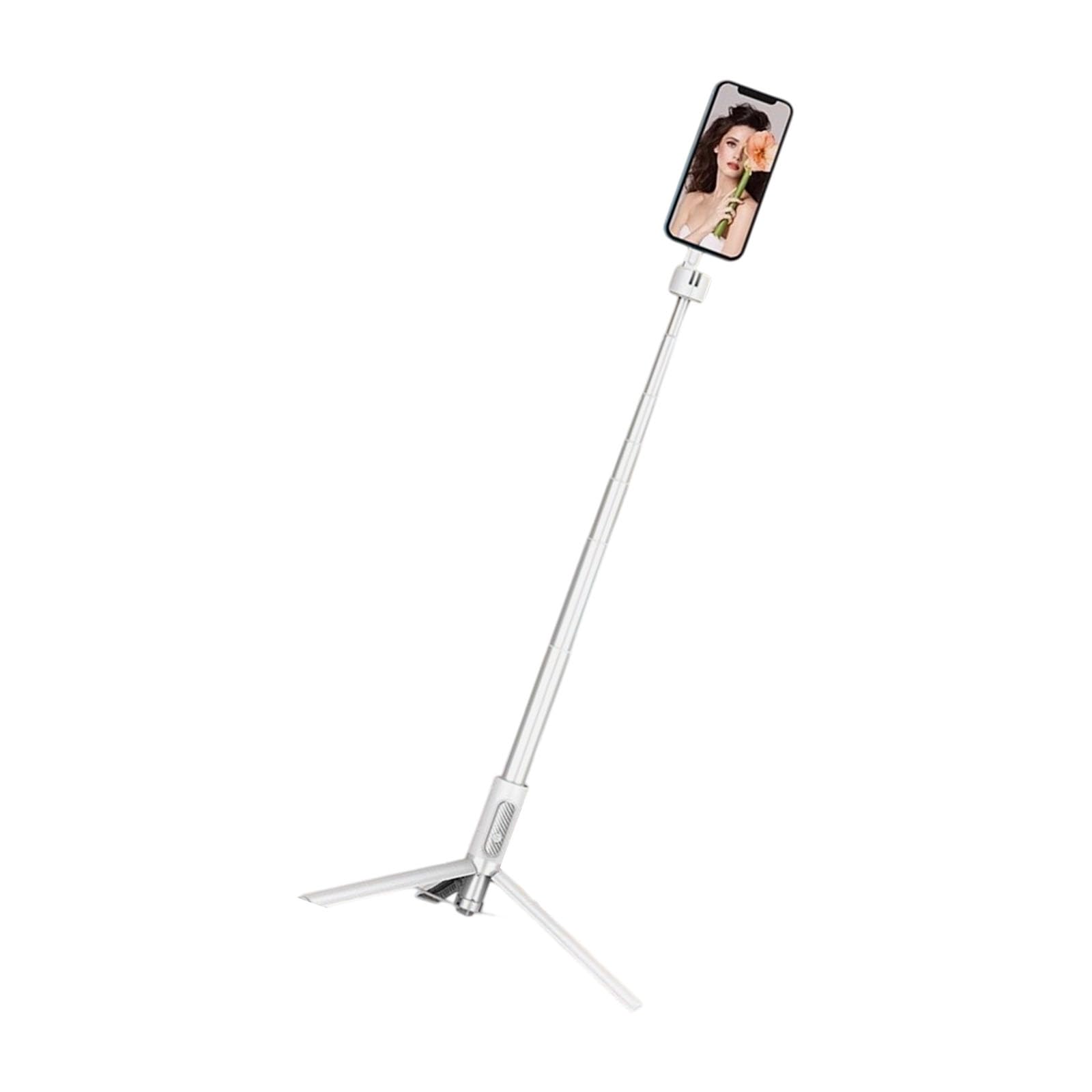Forte supporto per telefono Treppiedi Selfie Stick 3200 Gauss 360 Rotazione Pieghevole 24,2 cm 30,50 cm Antiscivolo Base in Silicone Treppiedi per telefono