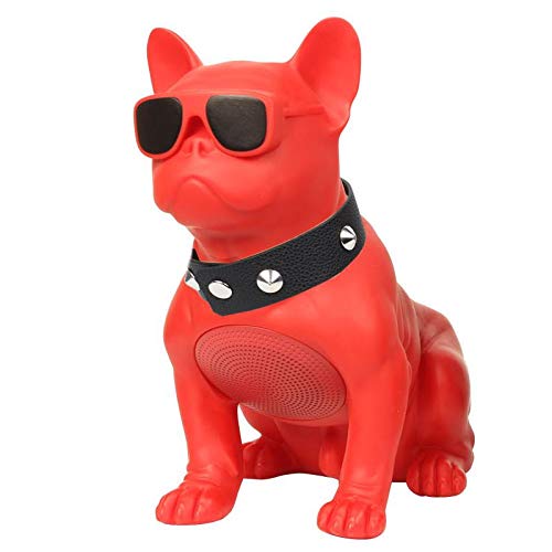 Full Aerobull Nano Wireless Bluetooth Speaker Deep Bass Bulldog Music Player (Red)