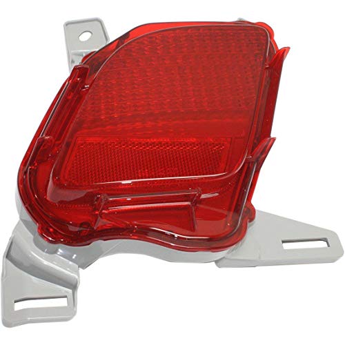 FITRITE AUTO PARTS New Rear Left Driver Side Bumper Reflector For 2014-2019 Toyota Highlander, 2014-17 Hybrid Models TO1184108 814900E020