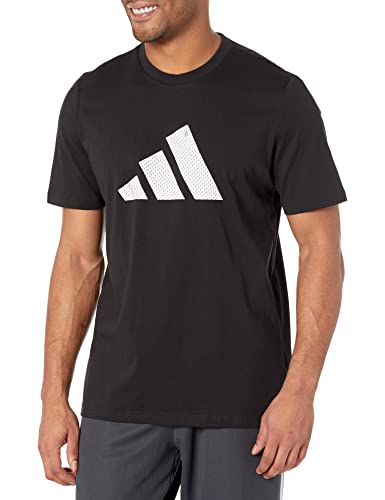 T-shirt graphique adidas noir idéal pour l'entraînement et le quotidien