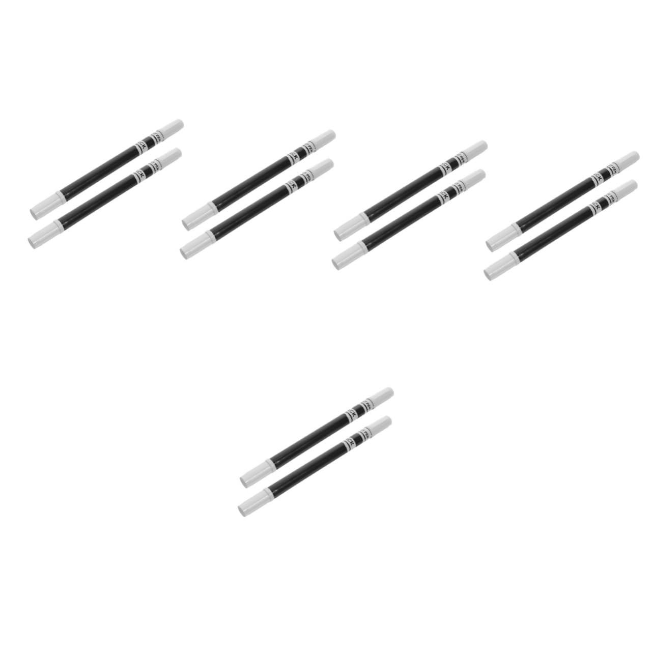 5sets Bolígrafo De Pigmento Para Hornear Rotulador Alimentario Rotuladores Alimentarios Marcador Para Hornear Bolígrafo De Comida De Doble Punta Pluma De Tinta De Pastel 2pcs*5