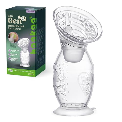 Extractor manual de leche Haakaa Gen.2 Plus 150ml silicona miniatura 1