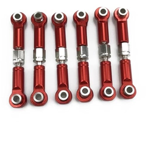 RC�J�[�����P�[�W For Wltoys A949 A959 A969 A979 K929 1/18 RC �J�[�X�y�A 6 �����\�ȋ��������P�[�W�v�����b�h�t�����g/���A�T�[�{�����N(Red)