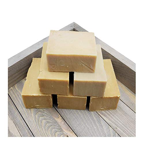 Olive Oil Bar Soap - 100% Natural Pure & Artisan Hand Crafted Quality  (6 Bar Enhanced Set)