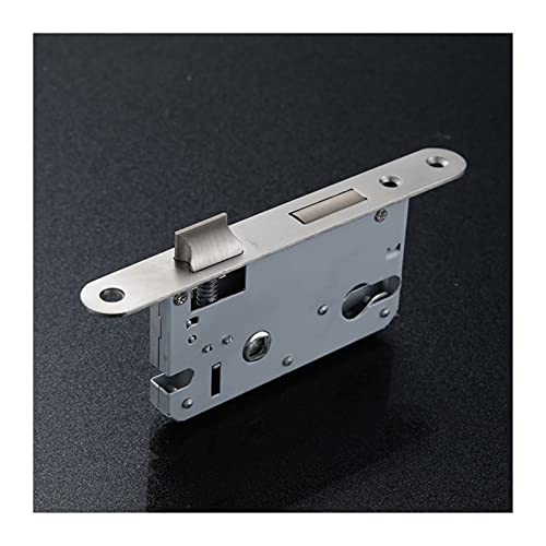 GZKDKZB Cerradura de Puerta de Acero Inoxidable de 50 x 45 mm, Cuerpo Dividido, Caja de Madera, Panel de Filete metálico, Altura del Cilindro: 29 mm.