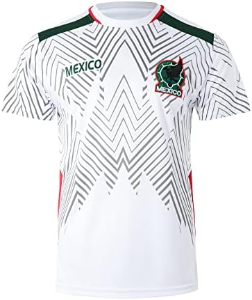 National Mexico Soccer Jersey World Futbol Cup Team Uniform Futsal Athletic Top Shirt