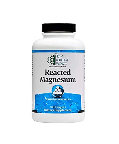 Ortho Molecular Products, Reacted Magnesium, 180 Capsules