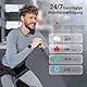 Smartwatch Herren Damen mit Telefonfunktion, 1,85 Fitnessuhr Smart Watch, 100+ Sportmodi Fitness Tracker mit Herzfrequenz/SpO2/Schlaf Monitor Schrittzähler, IP68 Wasserdicht Sportuhr für iOS Android