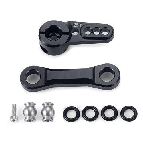 Axspeed Metal Steerling Rod Tie Links With 25T Servo Arm Horn For 1:8 Kraton Rc Truck Upgrade #TOP7