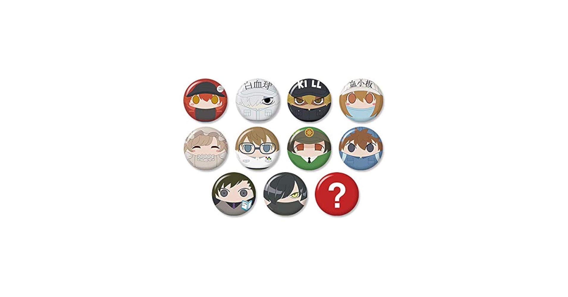 はたらく細胞　缶バッジコレクション　BOX Amazon.co.jp: はたらく細胞 缶バッジコレクション(BOX) : おもちゃ