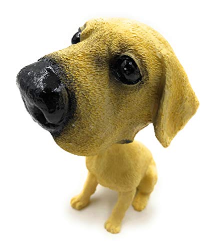 Image of 24x7 eMall Dog Labrador Bobblehead Resin for Cars ~ Desks ~ Study ~ Office ~ Dashboard Decors (Labrador)