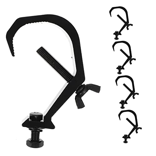 Pince à tête mobile lot de 5 crochets en métal pour lampe de scène