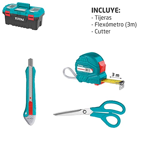 Boîte de 32 outils complets avec arc de scie et pinces