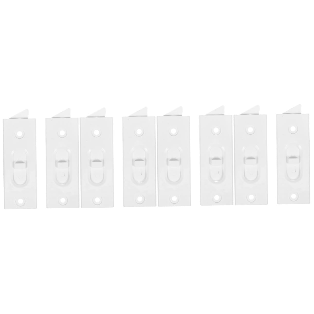 Lurrose 4pairs Spring-Loaded Tilt Latch Parts for Window Replacement Latch Locks Window Parts Left Right