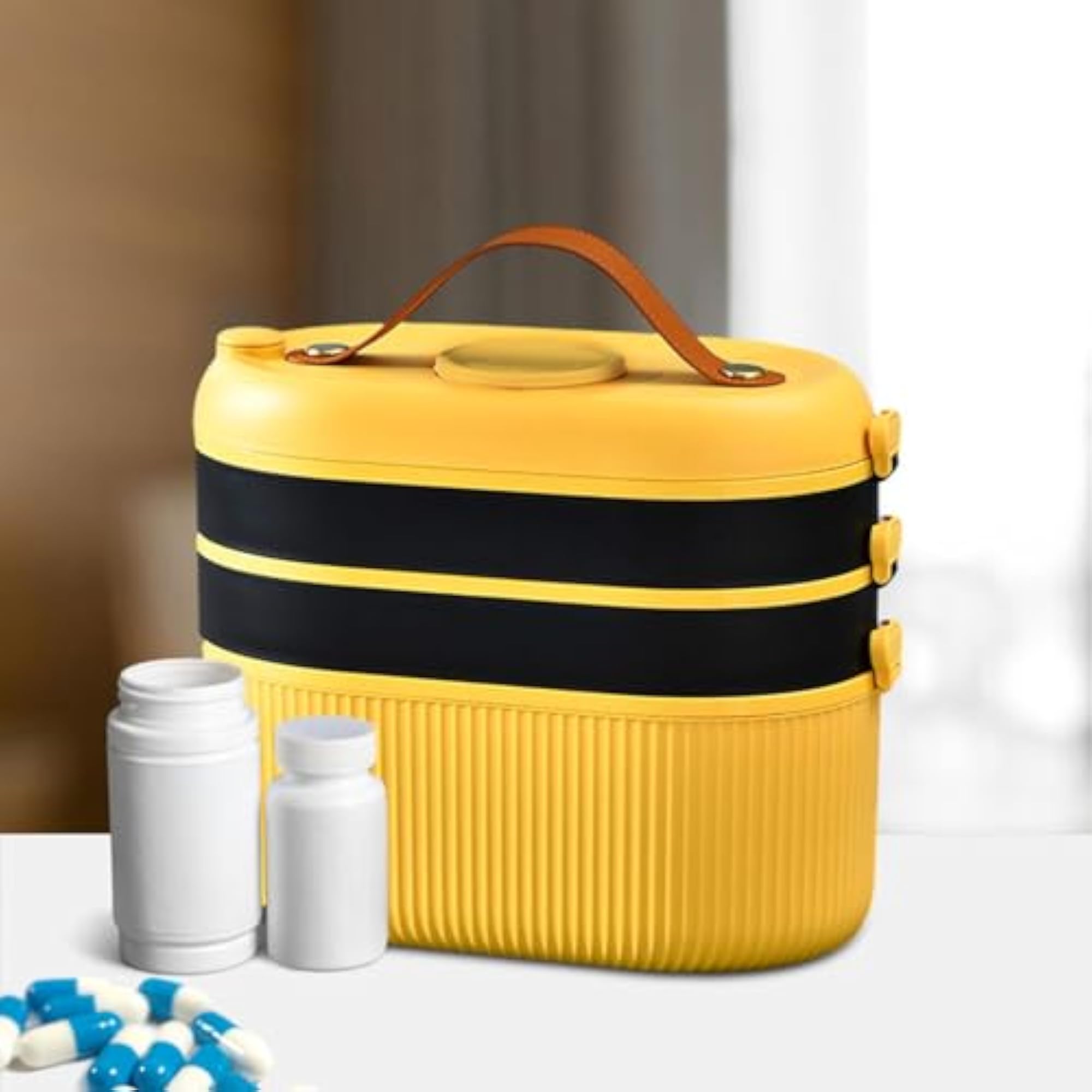 Multi Layer Box Container for Cosmetic Sewing