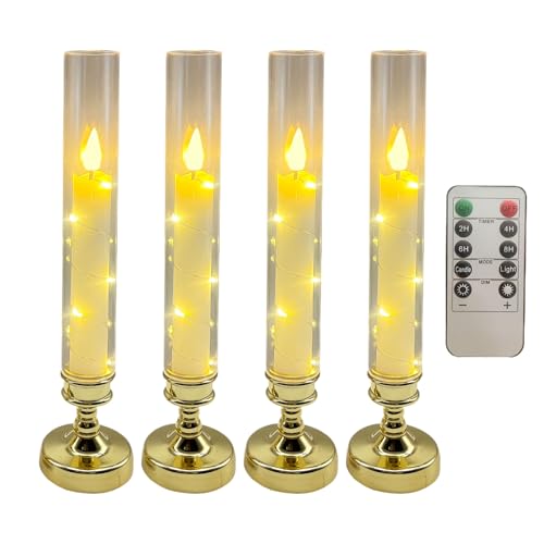 Velas LED eléctricas sin fuego para evitar manchas de cera