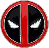 Dead-Pool Logo Metal Enamel Belt Buckle