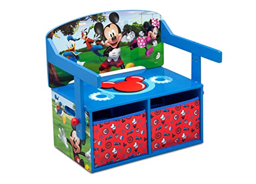 Delta Children Kids Convertible Activity Bench - Greenguard Gold Certified, Disney Mickey Mouse - image 9