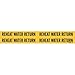 Brady 8802-4, 88024 Self-Sticking Vinyl Pipe Marker, (Pack of 100 Cards)