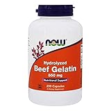 Now Foods: Beef Gelatin Hydrolyzed, 200 caps