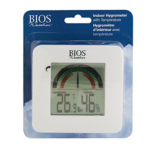 Thermor Bios Indoor Hygrometer With Bios Comfort Scale (White, 4.5-Inch X 7.25-Inch X 1.25-Inch) #TOP3