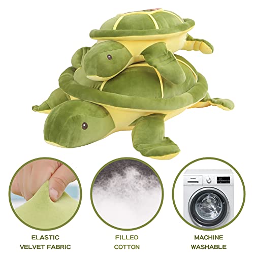 Dalmao 28" Soft Plush Sea Turtle Stuffed Animals Plush Pillow Toys, Valentine's Day Birthday Gifts For Kids #TOP6