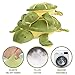 Dalmao 28 Inch Big Sea Turtle Stuffed Animals Giant Soft Plush Toys, Large Ocean Green Turtle Plushie Body Pillow, Gifts for Kid Boys, Girls, Girlfriend, Birthday, Valentine
