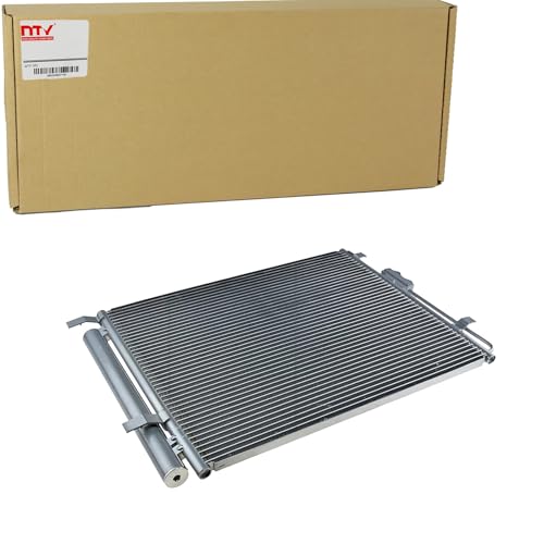Image of NTY CCS-HY-026 Air conditioning condenser for HYUNDAI SANTA FE with dryer, Aluminium