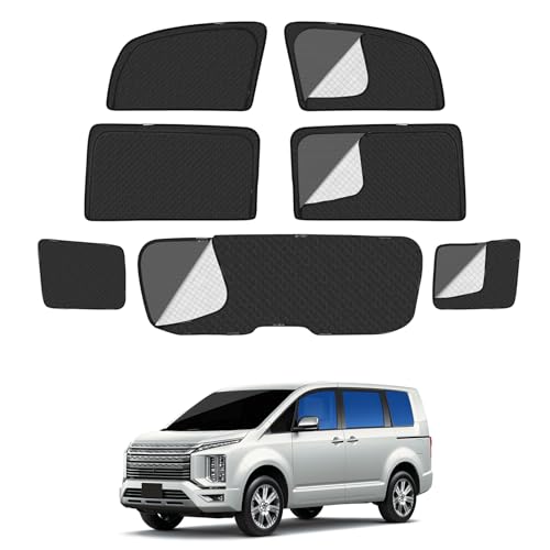 Amazon | 三菱 デリカ D5 D:5 車種専用設計 メッシュカーテン 2in1