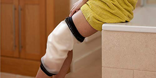 Adult Knee Cast Covers Shower Waterproof Leg Shower Protector for Knee Replacement Surgery